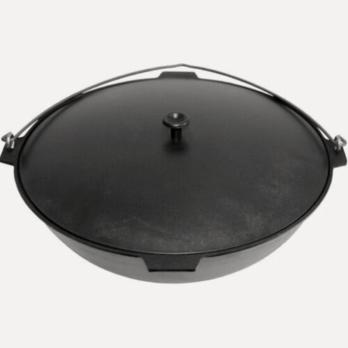 Изображение товара Казан Камская Посуда с алюминиевой крышкой с дужкой 8л (к81д)