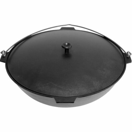 Казан Камская Посуда с алюминиевой крышкой с дужкой 8л (к81д)