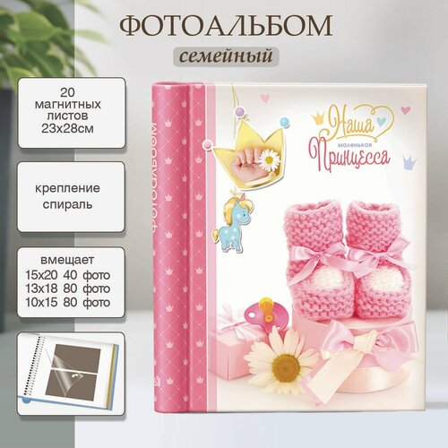 Фотоальбом семейный Image Art магнитный 20 листов 23*28