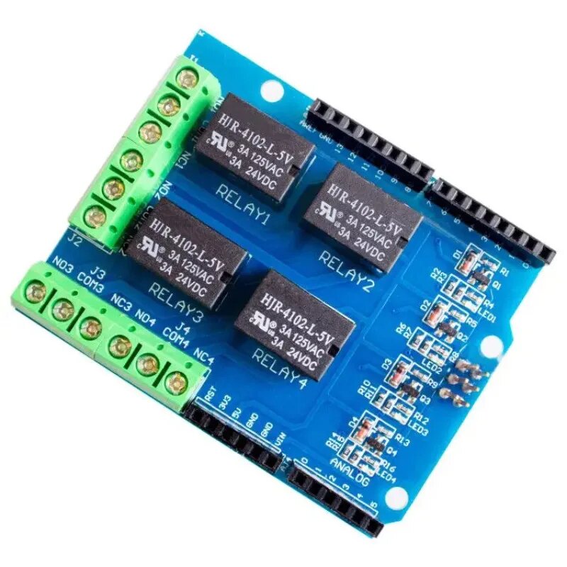 4 канала 5v релейный модуль, четыре щит управления каналами реле для расширения платы для UNO R3 Мега 2560