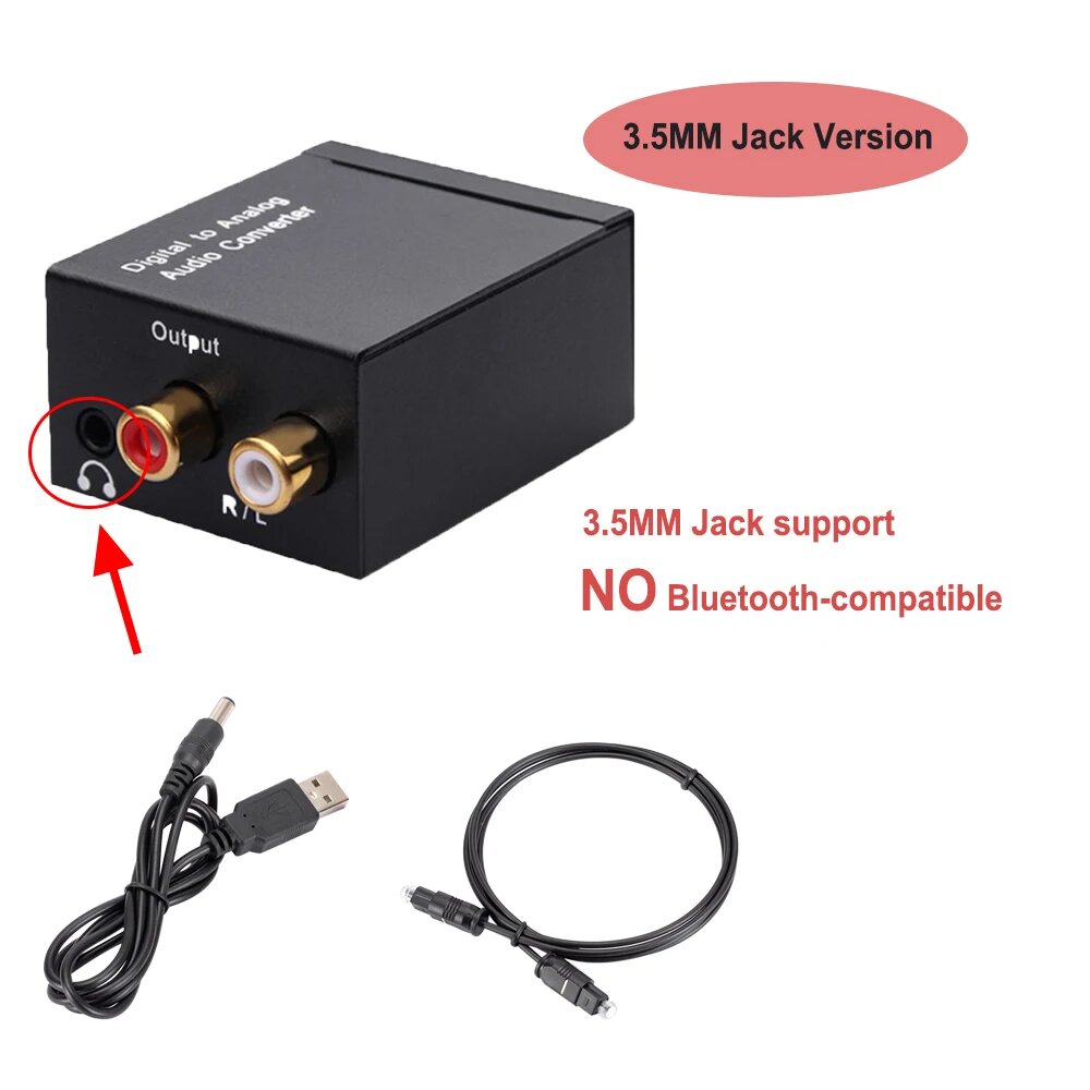 Цифро-аналоговый конвертер YiFanHeRong 3.5 мм, 3.5mm jack version
