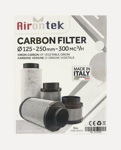 Изображение товара Угольный фильтр Airontek Carbon Filter Italy d125 300 m3