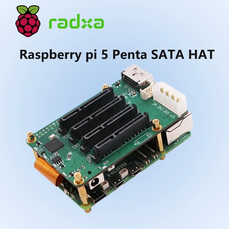 MiiBestOD Radxa Penta SATA HAT для Raspberry Pi 5 — фото 1