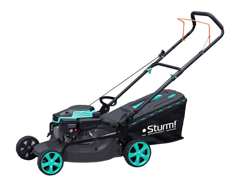 Газонокосилка бензиновая Sturm! PL1446 4 л. с. нож 46 см