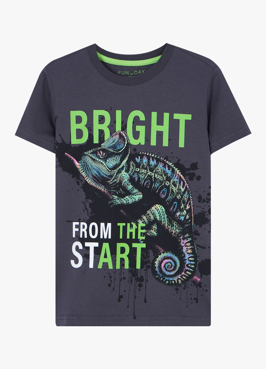 Футболка Funday размер 158 графитовый