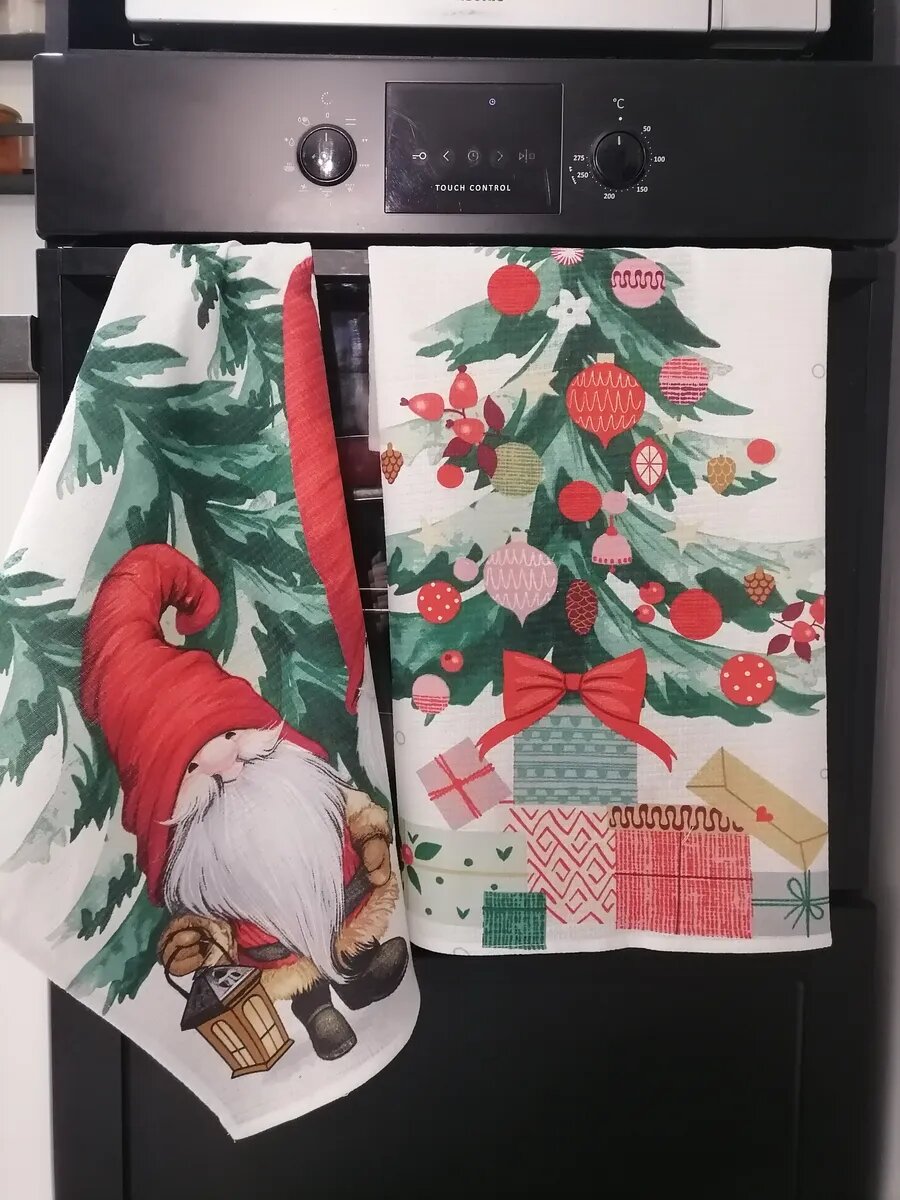 Набор полотенец  Гномы  2пр  48х60 в подар  коробке