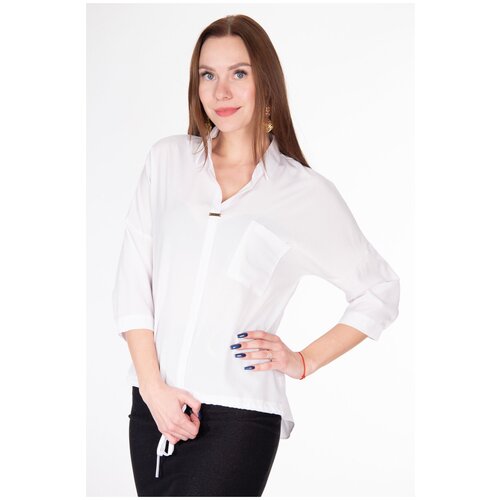 Блуза H.T.H., размер 54, белый