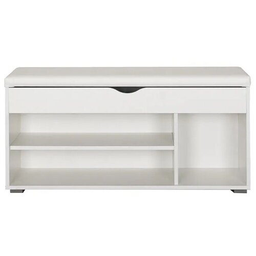 Обувница  mobi Лайт 08.58, размер (ШхГxВ): 105.5х31.5х51 см, обивка: искусственная кожа, цвет: венге/дуб крафт золотой