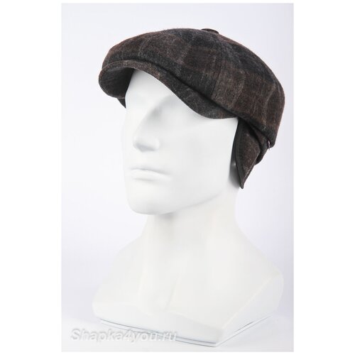 Кепка восьмиклинка Landmark 85-S.LOD цвет Черный угольный размер 58