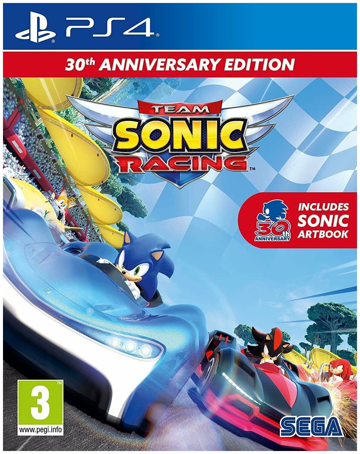 Team Sonic Racing 30th Anniversary Edition Русская Версия (PS4)