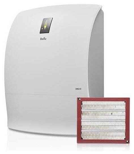 Очиститель воздуха приточный Ballu ONEAIR ASP-200P с нагревательным элементом + увлажнитель воздуха - фотография № 1
