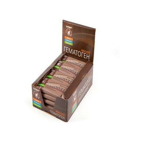 TiTBiT 0,56кг гематоген мясной vitamin 1уп. 16шт.