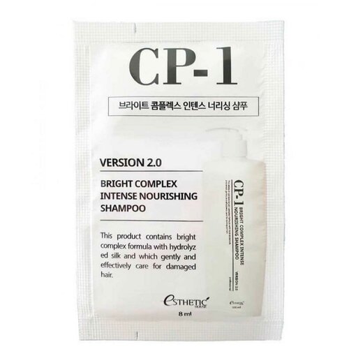 Шампунь для волос протеиновый CP-1 BC Intense Nourishing Shampoo Version 2.0, 8мл 1 шт шампунь для волос протеиновый cp 1 bc intense nourishing shampoo version 2 0 500 мл
