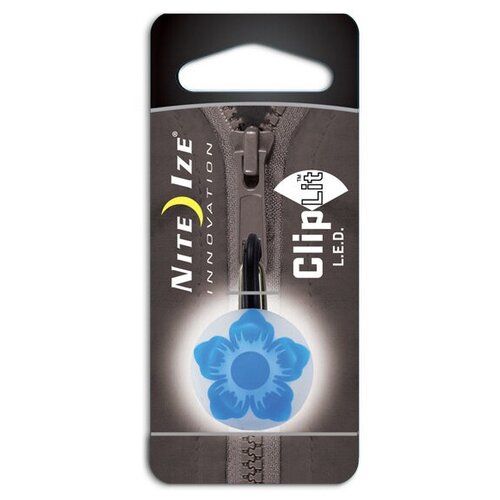 Светодиодный брелок Nite Ize ClipLit Blue Flower