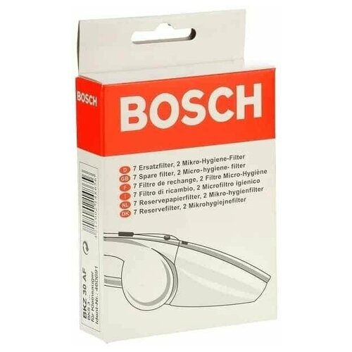 Bosch 00460691 (BKZ30AF) мешок-пылесборник (7шт+2 микро-фильтра) для аккумуляторного пылесоса BKS300