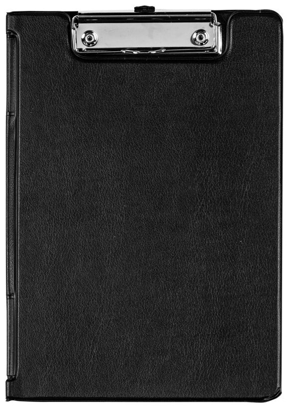 Папка планшет с зажимом Bantex для бумаг, 0,9 мкм, A5, черный