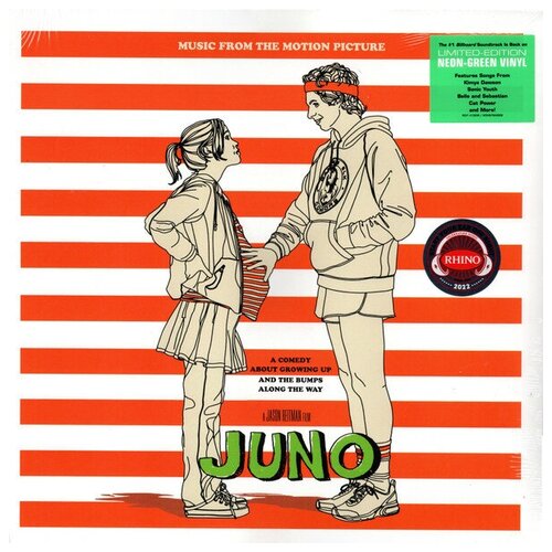 джуно саундтрек к фильму juno music from and inspired by the motion picture sonic youth cat power belle Виниловая пластинка Джуно - саундтрек к фильму - Juno (music From And Inspired By The Motion Picture - Sonic Youth, Cat Power, Belle & Sebastian, .)