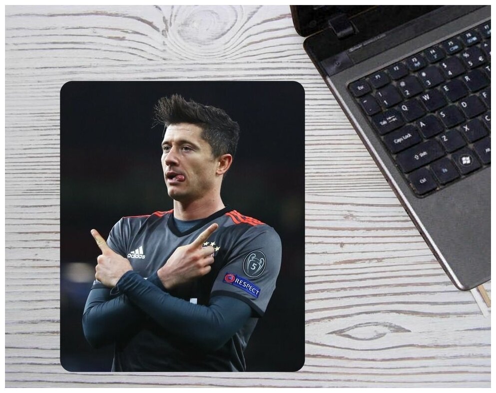 Коврик Роберт Левандовский, Robert Lewandowski для мышки №8