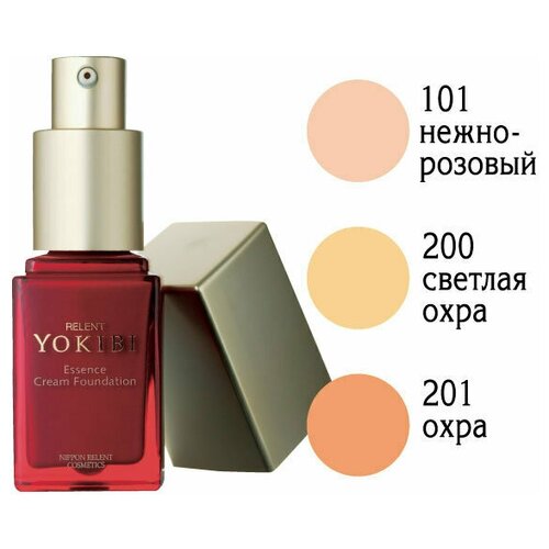 Эссенция крем-пудра Ёкиби тон-101 Relent Yokibi Essence Cream Foundation SetP-101