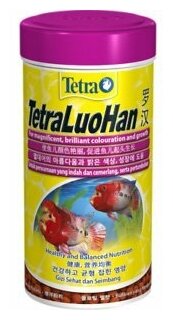 Корм для рыб TETRA LuoHan 1000ml плавающие шарики для цихлид Flower Horn - фотография № 5