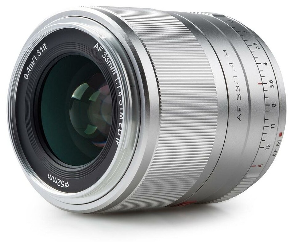 Объектив Viltrox 33 мм F1.4 для Canon EOS M
