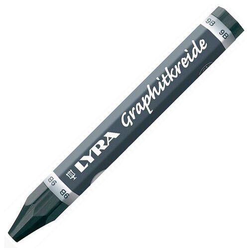 Акварельная пастель Lyra Мелок графитный LYRA GRAPHITE акварельный, мягкость 9В