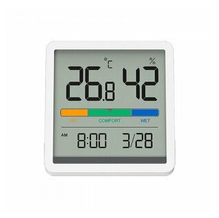 Термометр-гигрометр Xiaomi Miiiw Mute Thermometer And Hygrometer Clock - фотография № 5