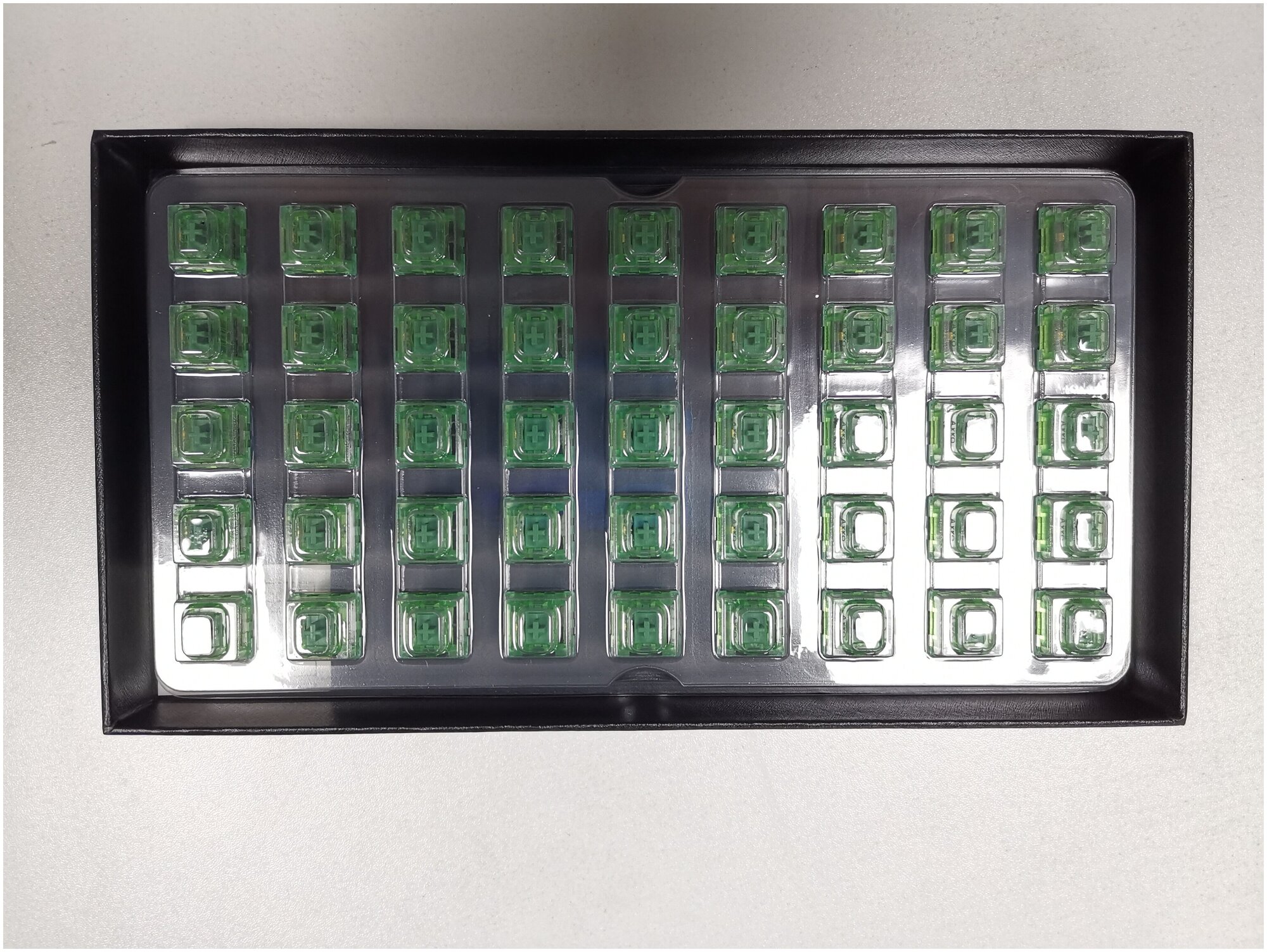 Набор переключателей AKKO CS Switch 45 шт Matcha Green with Lubricating oil