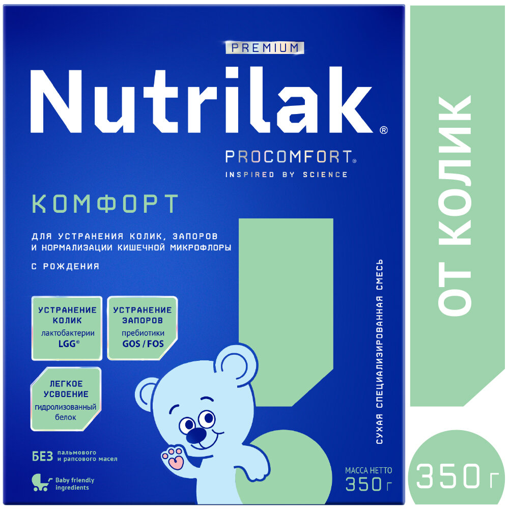 Смесь Nutrilak Premium Комфорт сухая специализированная 350г - фото №1