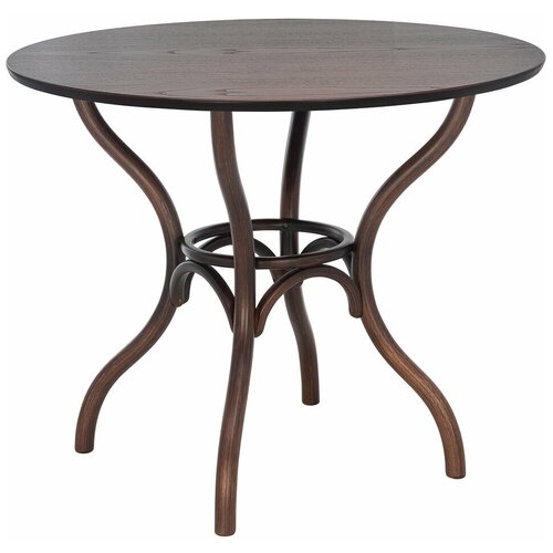 Стол Leset Тор круглый, цвет Темный орех