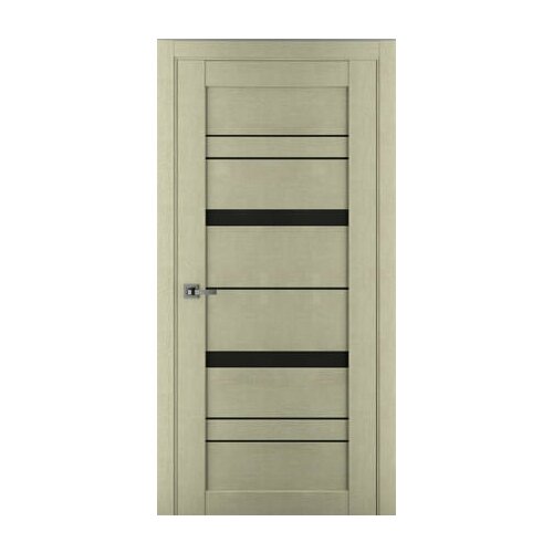 Межкомнатная дверь SP67 до Сатинато, экошпон, светлый лён 2000*900.Комплект (полотно,коробка,наличник)
