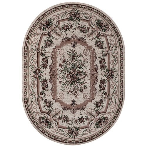 Ковёр Merinos Gavana 300x400 овальный кремовый 5439