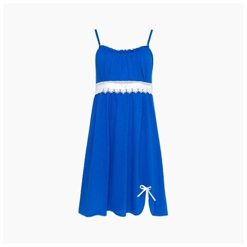 Сорочка Руся, размер 48, синий