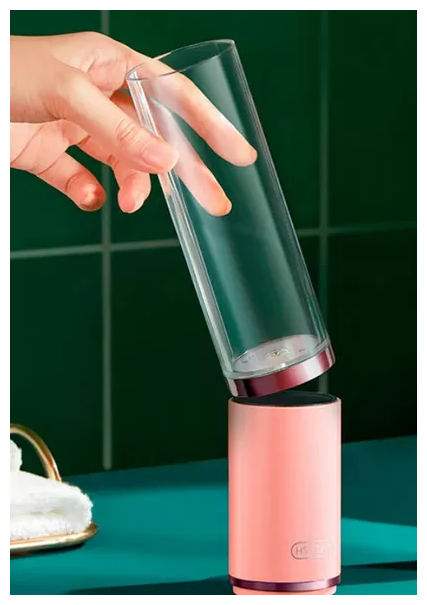 Электрическая зубная щетка со стерилизатором Xiaomi T-Flash Uv Sterilization (Q-05) розовая - фотография № 8