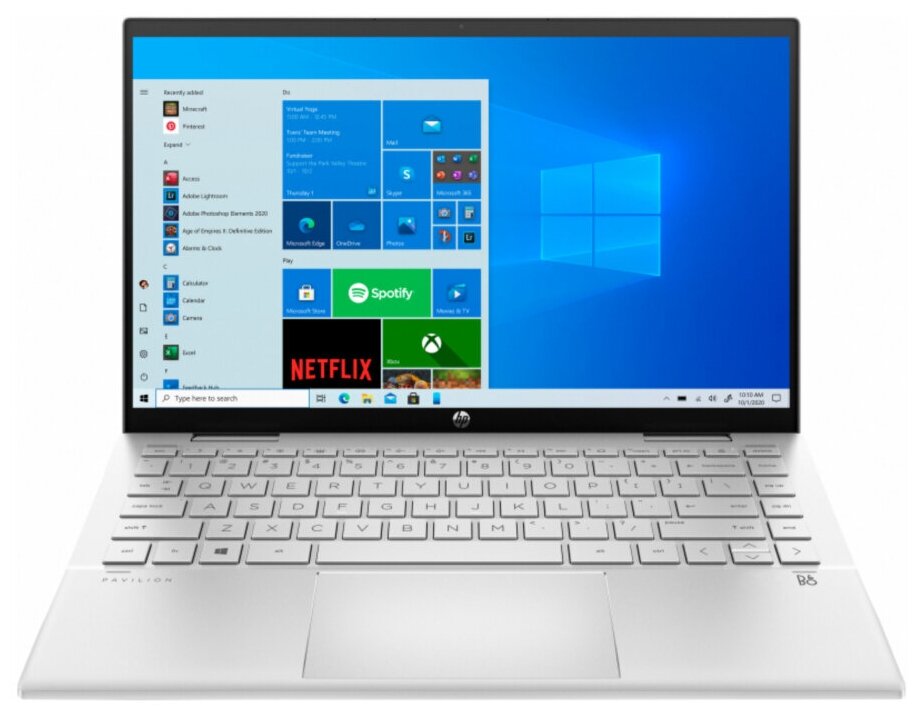 Ноутбук 14 IPS FHD Touch HP Pavilion x360 14-dy0007ur silver Core i3 1125G48Gb512Gb SSDVGA intW10 3B3Q8EA