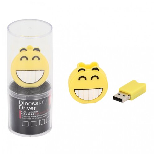 Флеш-память USB 32 Gb 213401 кокос Smile ассорти 5 видов - 1 шт.