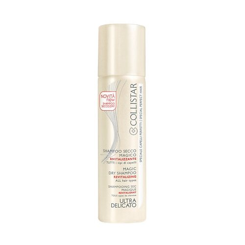 Купить COLLISTAR Шампунь сухой для волос восстанавливающий ультра нежный для всех типов волос (Magic dry shampoo revitalizing) 150 мл