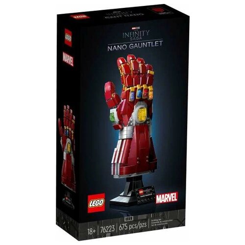 Конструктор LEGO 76223 Nano Gauntlet, 675 дет. конструктор lego 76223 nano gauntlet 675 дет