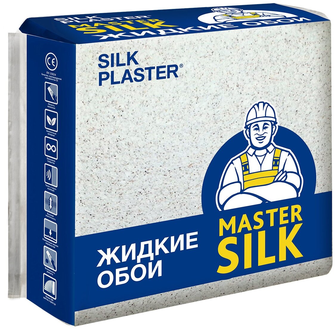 Жидкие обои Silk Plaster Мастер Cилк / Master Silk 02, золотой - фотография № 3