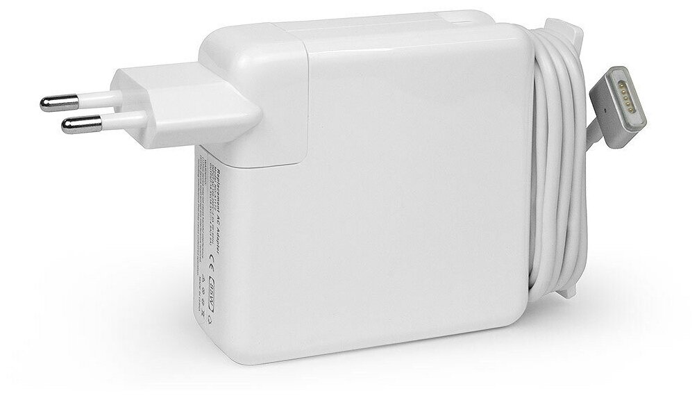 Блок питания для ноутбука Topon Apple MacBook Pro 15", 17" с разъемом MagSafe 2. 20V 4.25A 85W. PN: MD506Z/A, MD506LL/A.