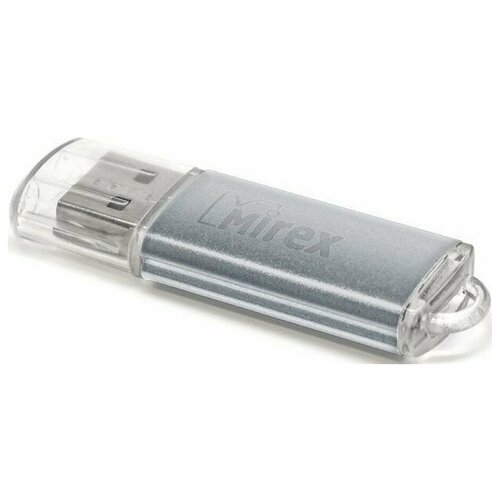 USB Flash накопитель Mirex 16Gb Mirex Unit Silver (13600-FMUUSI16) usb flash drive 16gb mirex unit silver 13600 fmuusi16