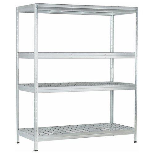 Стеллаж металлический AR Shelving Rivet Wire 1800x1500x600 мм 4 полки