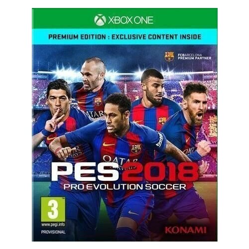 Pro Evolution Soccer 2018 (PES 2018) Premium Edition Русская Версия (Xbox One) pro evolution soccer 2017 pes 2017 русская версия ps3