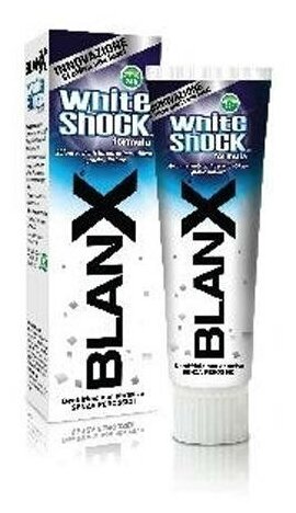Blanx Зубная паста отбеливающая Вайт Шок 75мл (Blanx, ) - фото №9