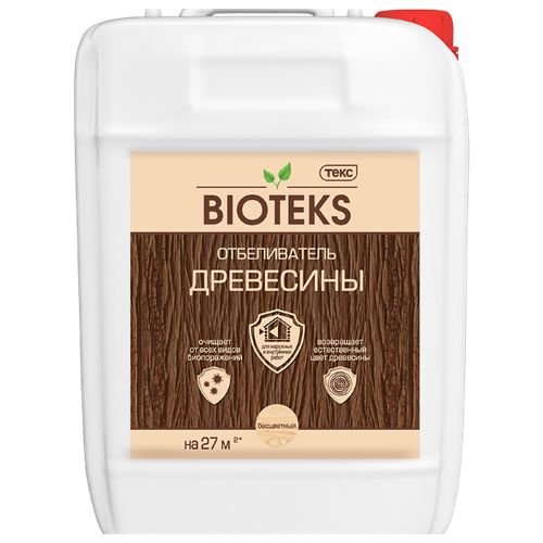 Средства для отбеливания древесины текс биотекс отбеливатель древесины (5л)