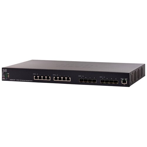 Коммутатор Cisco 550X SX550X-16FT-K9-EU Управляемый Layer 3 50236600₽