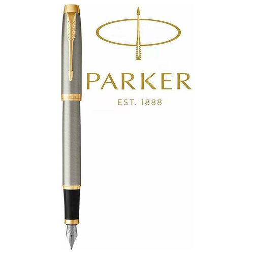 Parker Перьевая ручка Parker IM Brushed Metal GT
