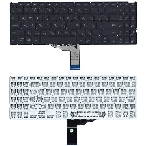 Клавиатура для ноутбука Asus Vivobook F509U черная us english laptop backlit keyboard replacement keyboards for asus vivobook m509 x509 x509f x509u x509um x509fa x509ma x509da ba