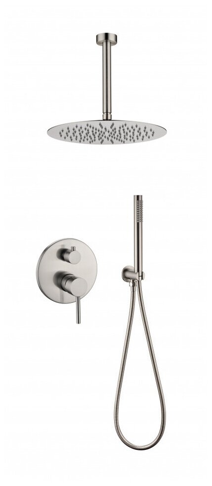 Душевая система скрытого монтажа Grocenberg GB5099NK-4 никель