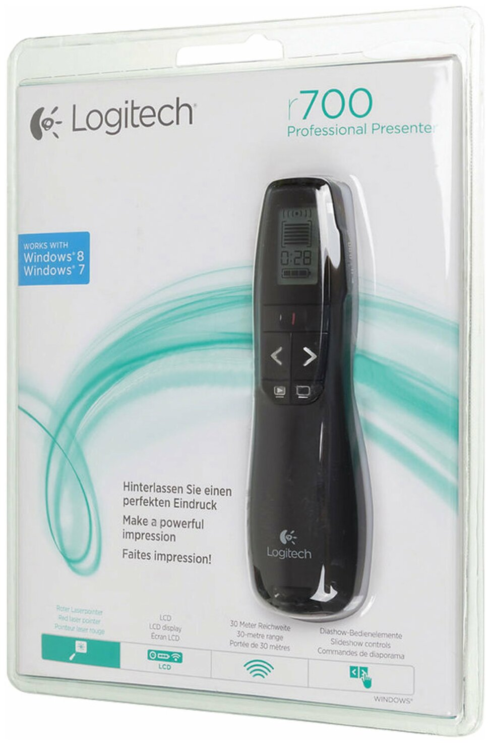 Презентер Logitech Professional Presenter R700